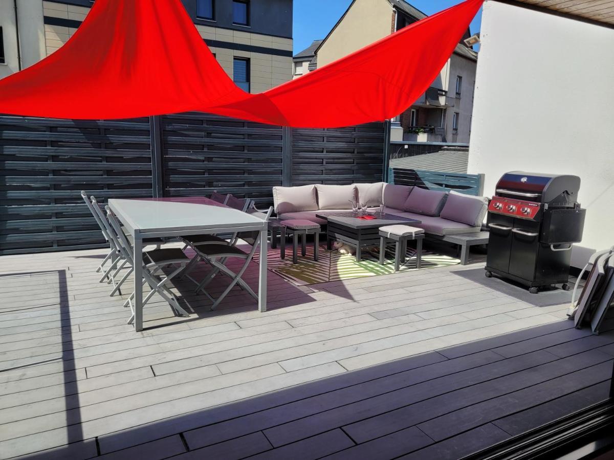 Rouen Centre Avec Sauna - Jacuzzi - Parking - 5 Etoiles Zewnętrze zdjęcie