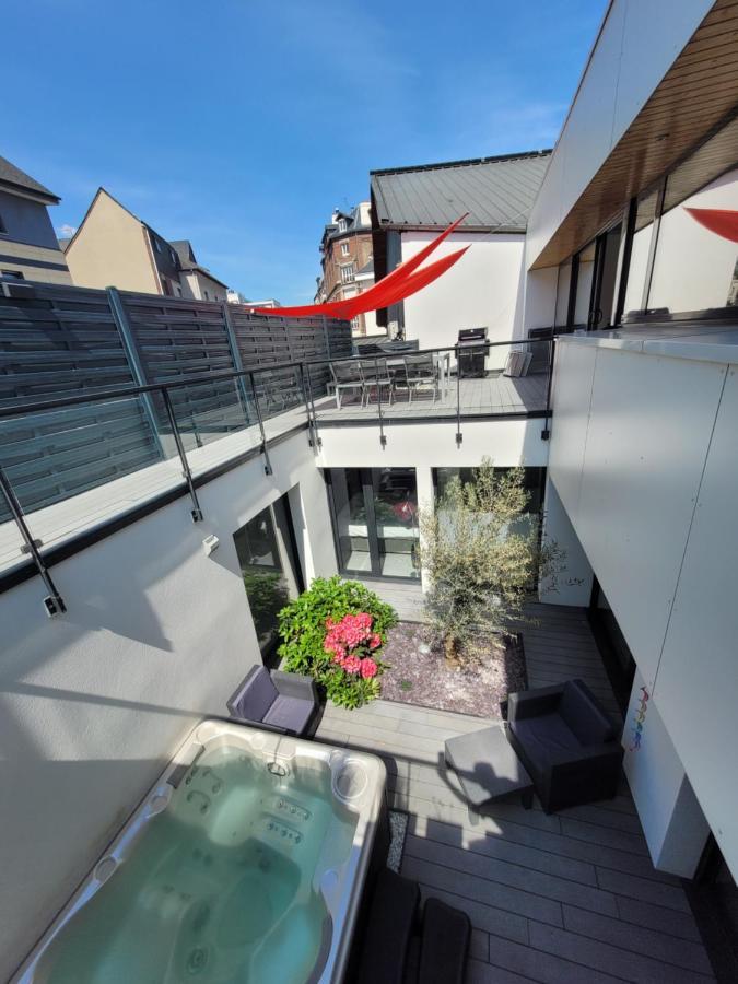 Rouen Centre Avec Sauna - Jacuzzi - Parking - 5 Etoiles Zewnętrze zdjęcie